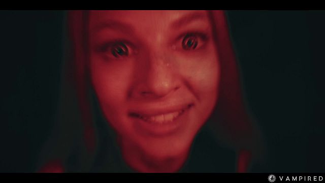 Tiffany Tatum gets bitten by a thirsty vampire in the dark