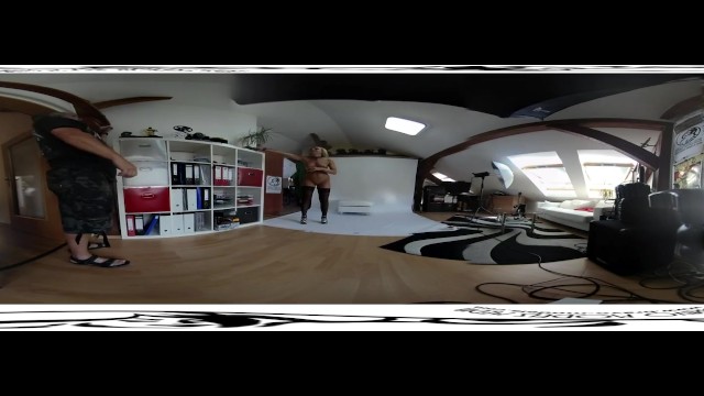 Victoria Pure Strips and Poses in 360 VR Room