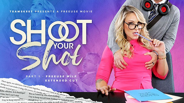 Charley Hart and Leana Lovings bent over and railed freeuse at the office