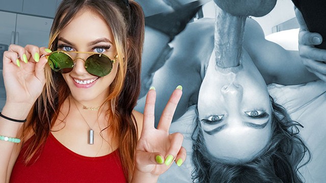 JC Wilds gets her irrumatio stuffed upside down and her coochie filled until she milks a load
