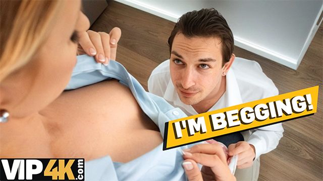 I'm Begging! Lynna Nilsson Lets Virgin Man Touch the Breasts