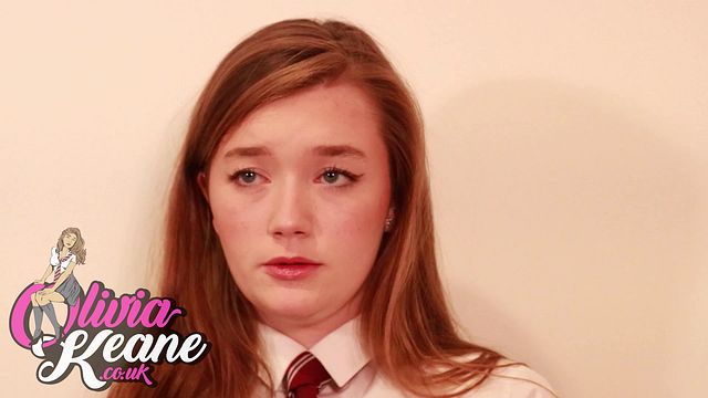 Olivia Keane and the babe lock eyes in uniform, who gives in first