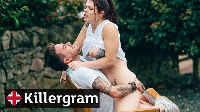 Lucia Love gets dicked down in the garden