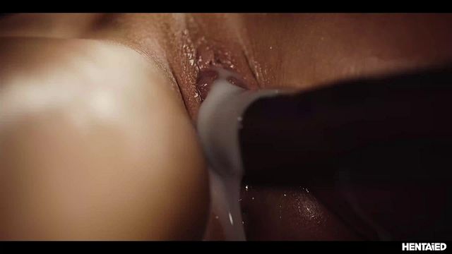 Tentacle creampie gangbang for Aria Sloane, Emma Rosie and Leana Lovings