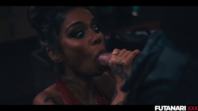 Lexi Lore Porn - Lexi Lore gags on a sloppy futa dick until her face is wrecked