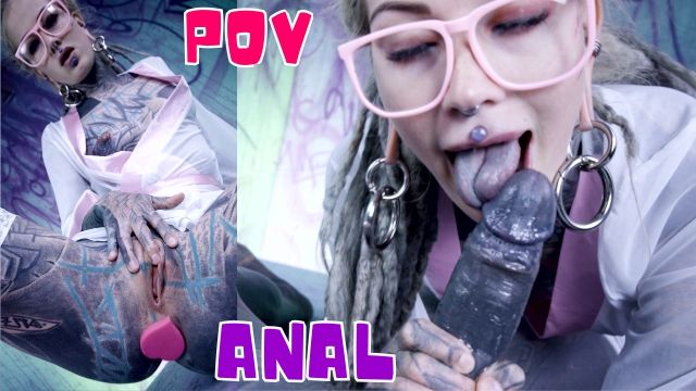Anuskatzz Taking Thick Hung In POV Blowjob