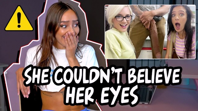 Gabbie Carter loses it watching Kelsi Monroe and Lexi Luna get railed