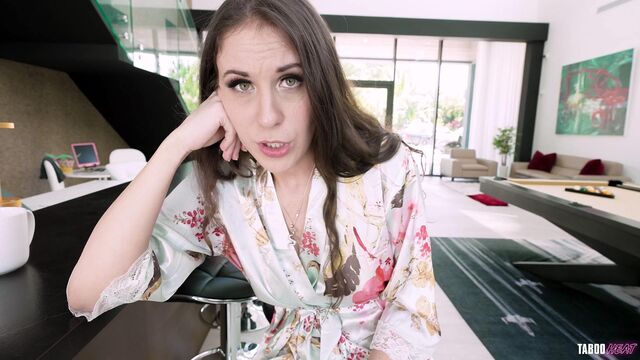 Robe tease turns into pile driver drilling for Amiee Cambridge